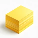 Papel Offset 90g A4 Amarelo - 500 Folhas