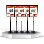 Kit 10 Pedestais Porta Cartaz Oferta A3 - C/ Regulagem
